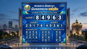 ตรวจหวยลาวงวดล่าสุด อัปเดตผลหวยลาววันนี้